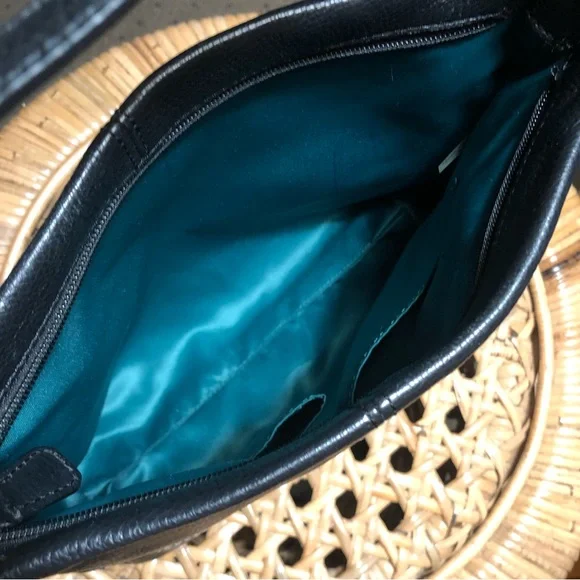 Coach Black Pebbled Leather Hobo Shoulder Bag - Picture 11 of 14